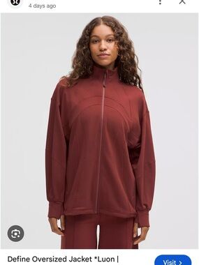 Lululemon Define Oversized Jacket - Rockwood
